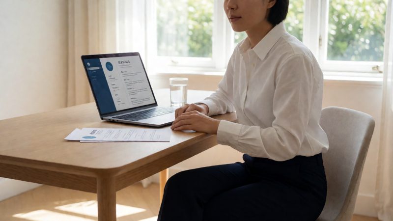 求职简历模板免费下载后怎么用?六步走完下载到投递 配图